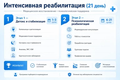 Реабилитация за 21 день в Ярославле